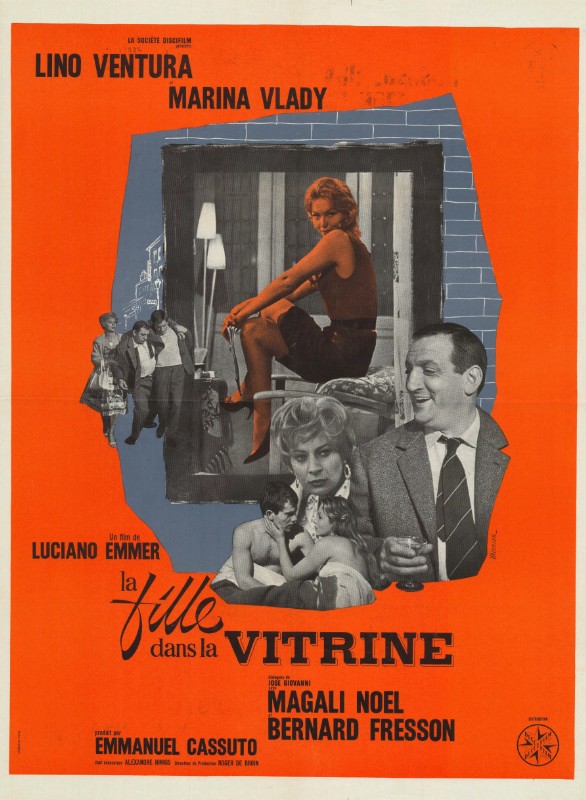 Affiche - FILLE DANS LA VITRINE (la) - 60x80cm