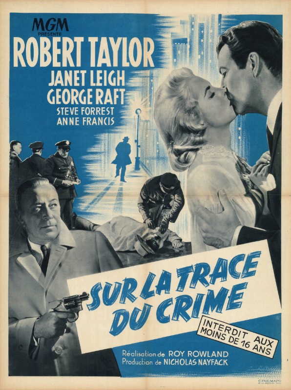 Affiche - SUR LA TRACE DU CRIME - 60x80cm