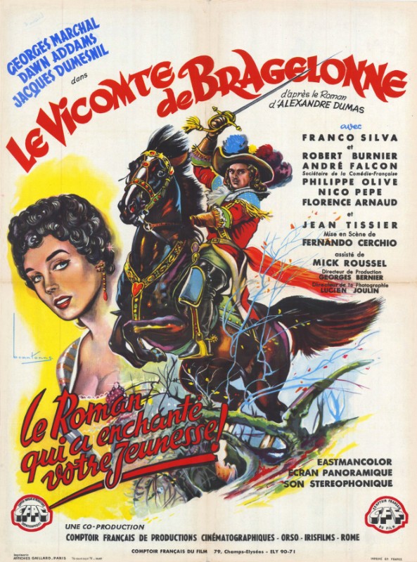 Affiche - VICOMTE DE BRAGELONNE (le) - 60x80cm