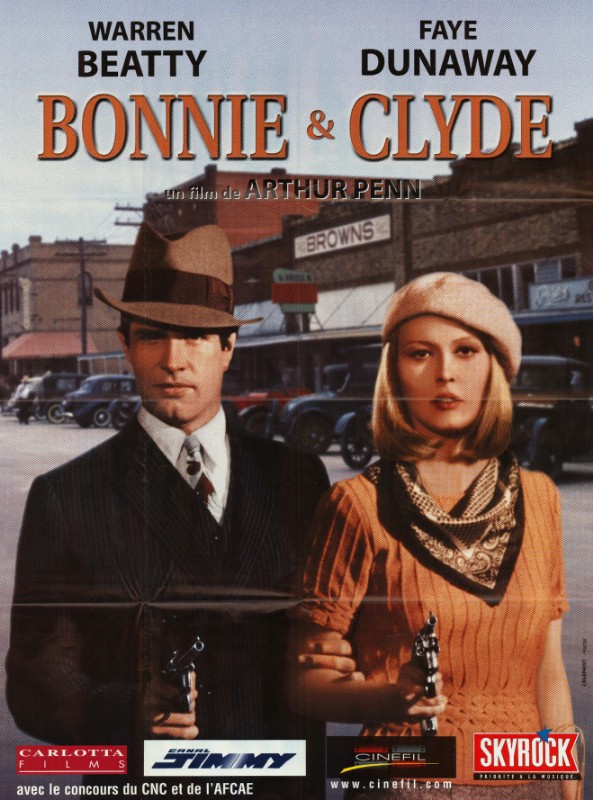 Affiche - BONNIE AND CLYDE - Ressortie 120x160cm