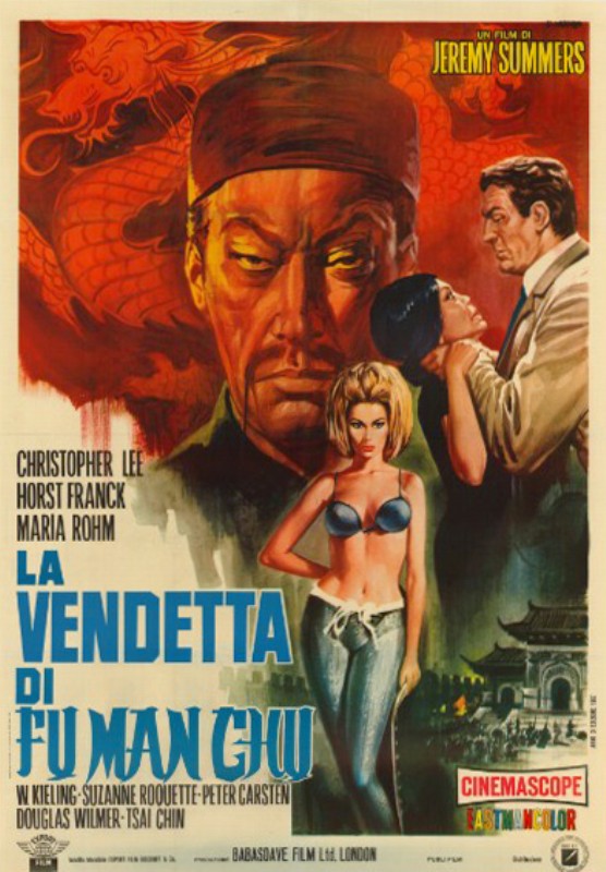 Affiche - VENGEANCE DE FU MANCHU (la) - 100x140cm