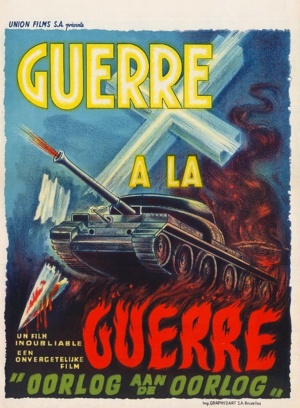 Affiche - GUERRE A LA GUERRE - 36x56cm
