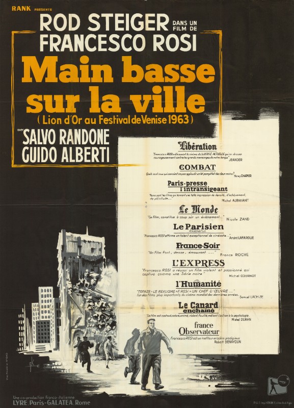 Affiche - MAIN BASSE SUR LA VILLE - Ressortie 120x160cm