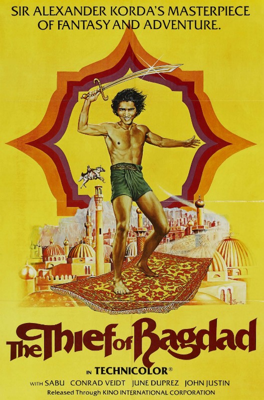 Affiche - VOLEUR DE BAGDAD (le) - Ressortie 70x105cm