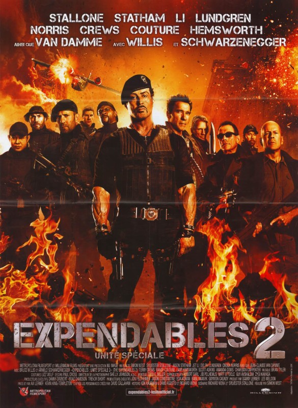 Affiche - EXPENDABLES 2 : UNITE SPECIALE - 120x160cm