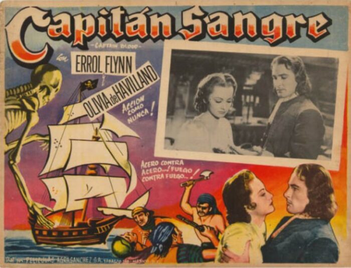 Affiche - CAPITAINE BLOOD - 30x40cm C