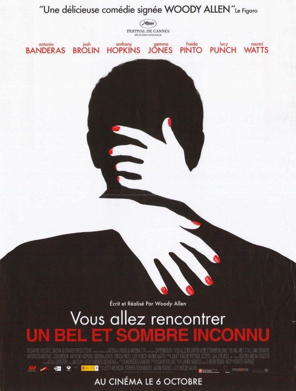 Affiche - VOUS ALLEZ RENCONTRER UN BEL ET SOMBRE INCONNU - 40x55cm
