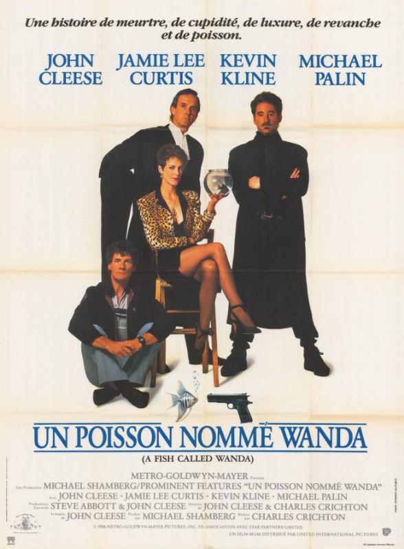 Affiche - UN POISSON NOMME WANDA - 120x160cm