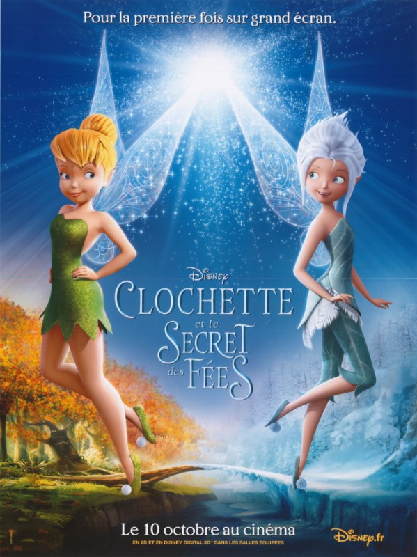 Affiche - CLOCHETTE ET LE SECRET DES FEES - 40x55cm