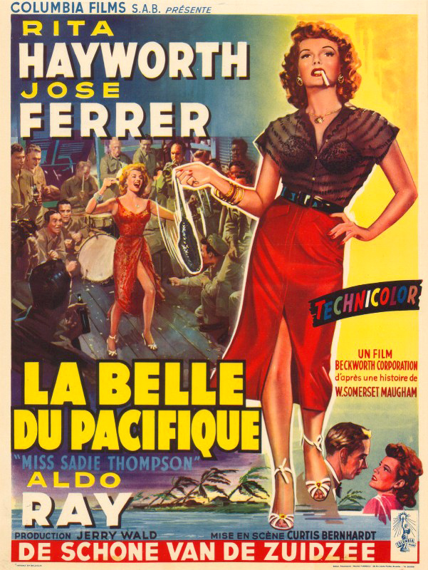 Repro 30x40cm - BELLE DU PACIFIQUE (la) - Belge