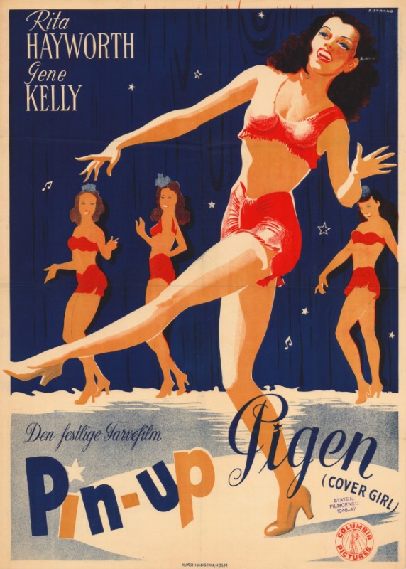 Repro 30x40cm - REINE DE BROADWAY (la) - Danoise