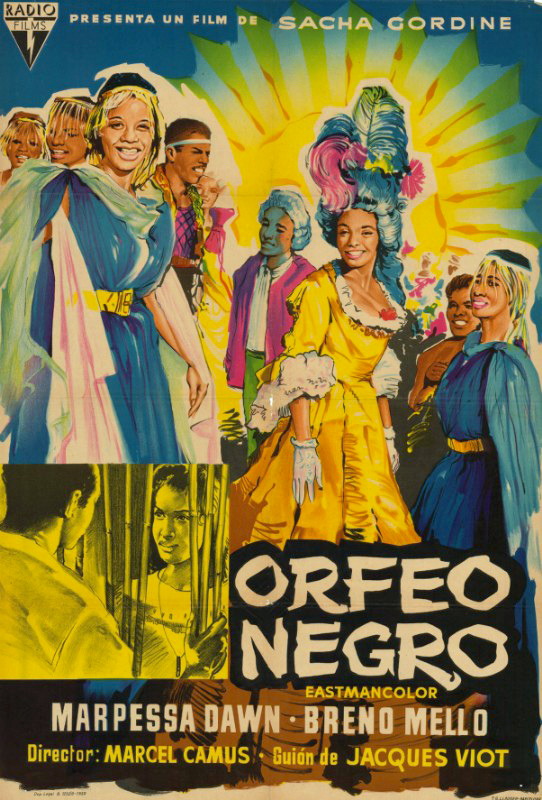 Repro 30x40cm - ORFEU NEGRO - Espagnole