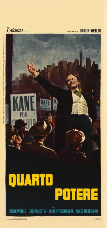 Affiche - CITIZEN KANE - Ressortie 33x71cm