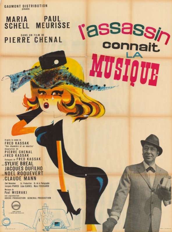 Affiche - ASSASSIN CONNAIT LA MUSIQUE (l') - 120x160cm
