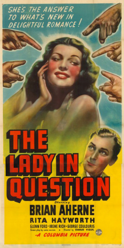 Affiche - LADY IN QUESTION (the) - 100x200cm