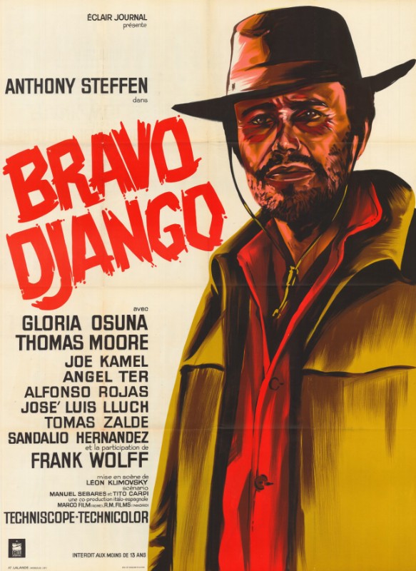 Affiche - BRAVO DJANGO - Ressortie 120x160cm