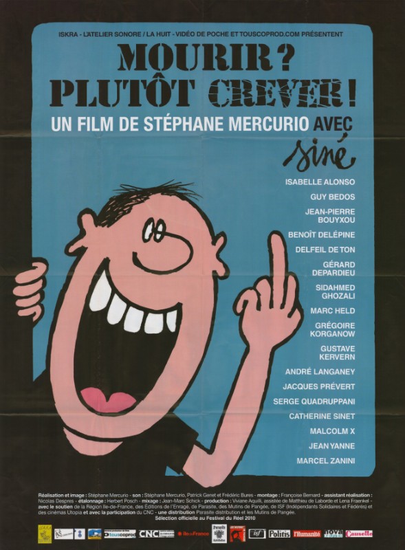 Affiche - MOURIR? PLUTOT CREVER! - 120x160cm