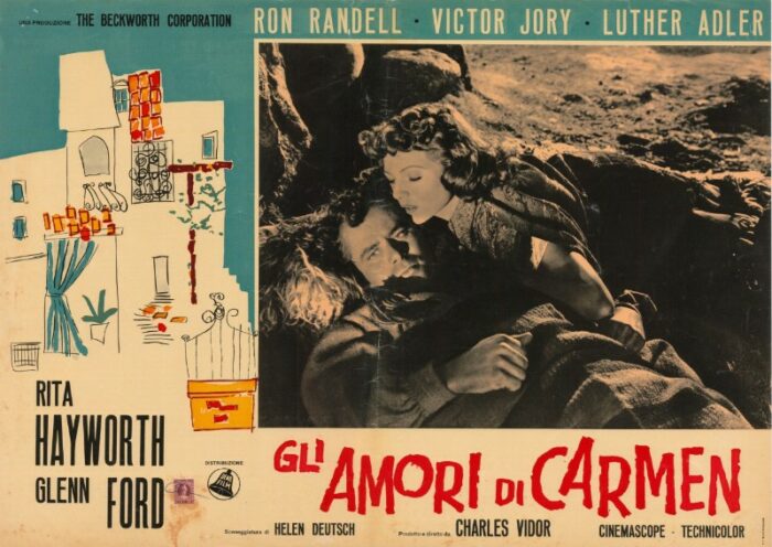Affiche - AMOURS DE CARMEN (les) - 47x66cm J