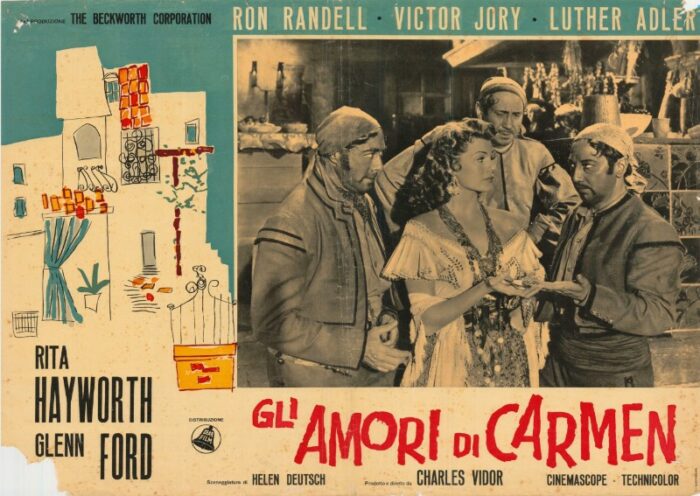 Repro 30x40cm - AMOURS DE CARMEN (les) - Italienne C