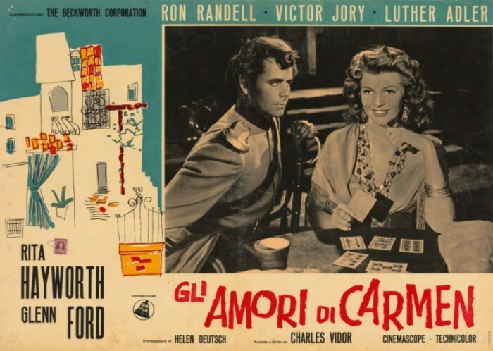 Affiche - AMOURS DE CARMEN (les) - 47x66cm H