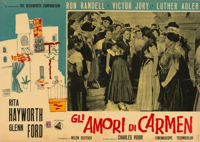Affiche - AMOURS DE CARMEN (les) - 47x66cm G