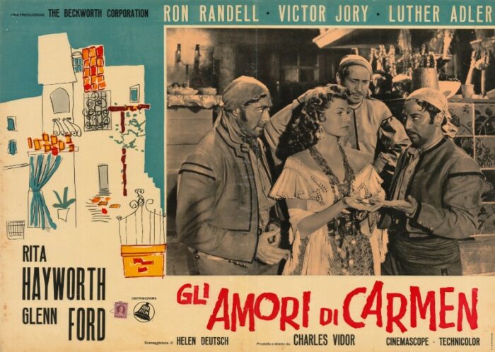 Affiche - AMOURS DE CARMEN (les) - 47x66cm F