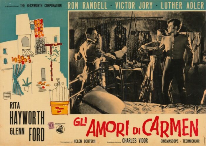 Affiche - AMOURS DE CARMEN (les) - 47x66cm E