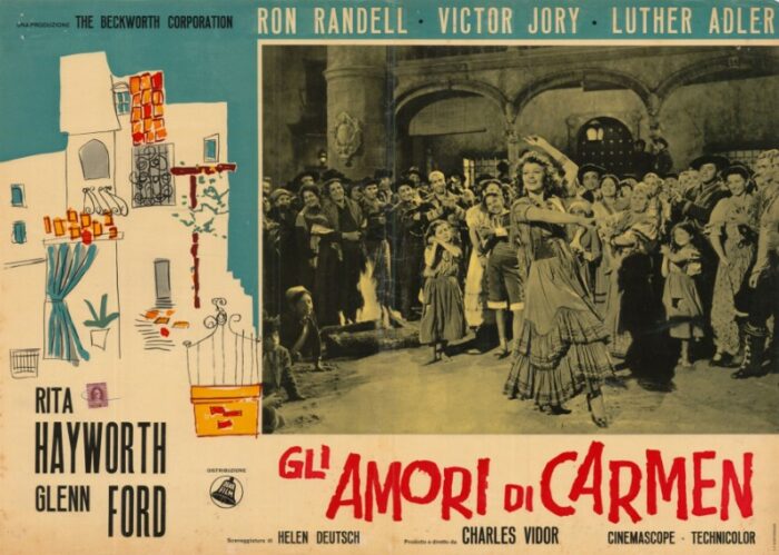 Affiche - AMOURS DE CARMEN (les) - 47x66cm D