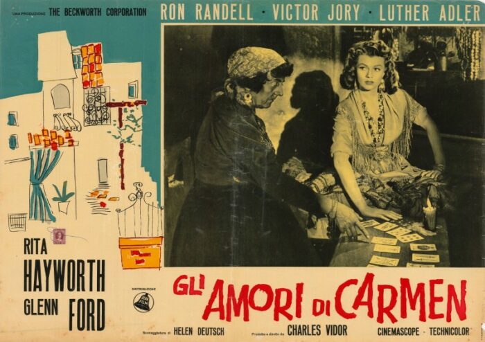 Affiche - AMOURS DE CARMEN (les) - 47x66cm C