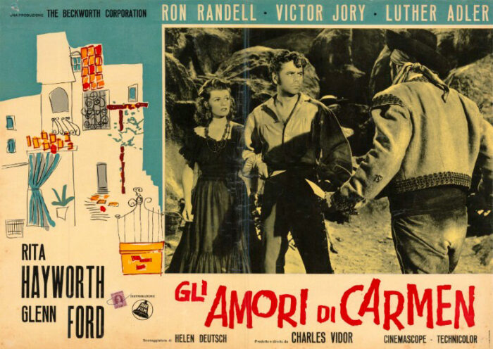 Affiche - AMOURS DE CARMEN (les) - 47x66cm B