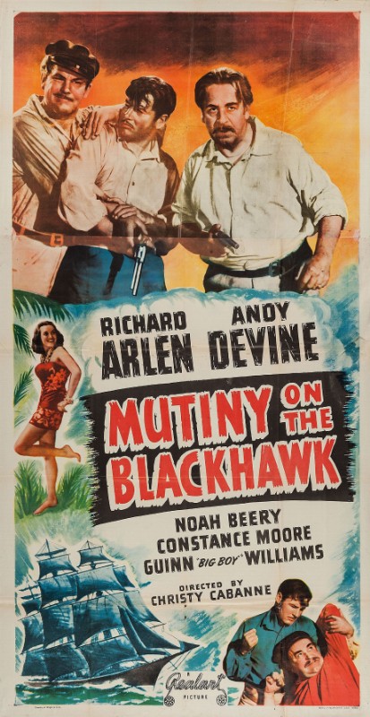 Affiche - MUTINERIE SUR LE BLACKHAWK - 100x200cm