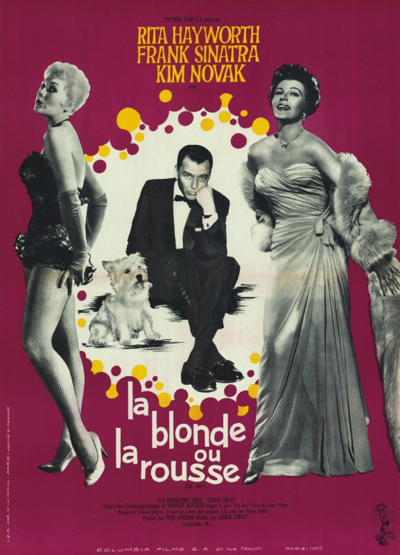 Affiche - BLONDE OU LA ROUSSE (la) - 60x80cm