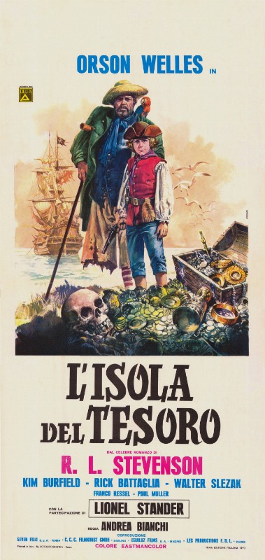 Repro 30x40cm - ILE AU TRESOR (l') - Italienne