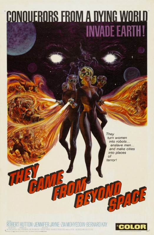 Repro 30x40cm - THEY CAME FROM BEYOND SPACE - U.S.