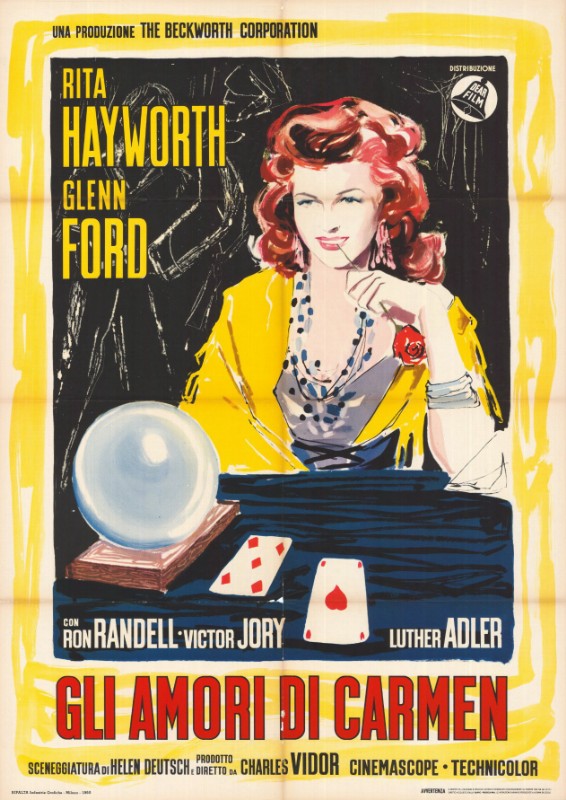 Affiche - AMOURS DE CARMEN (les) - 100x140cm