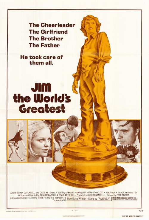 Affiche - JIM THE WORLD'S GREATEST - 70x105cm