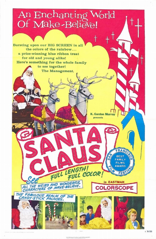 Affiche - SANTA CLAUS - Ressortie 70x105cm
