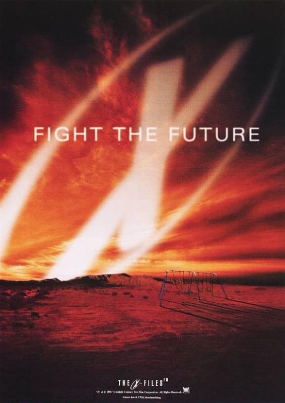 Affiche - X-FILES (the) : LE FILM, COMBATTRE LE FUTUR - 70x105cm