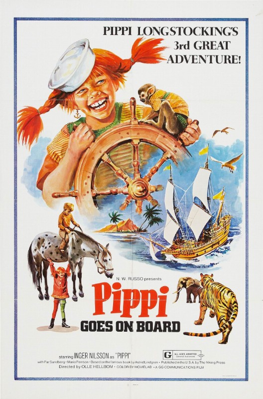 Affiche - PIPPI LANGSTRUMP - 70x105cm