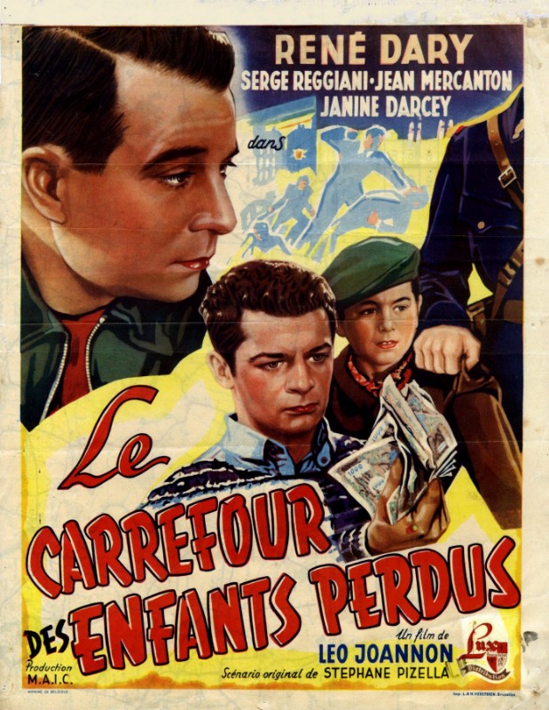 Repro 30x40cm - CARREFOUR DES ENFANTS PERDUS (le) - Belge