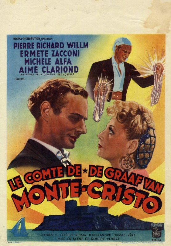 Repro 30x40cm - COMTE DE MONTE-CRISTO (le) - Belge