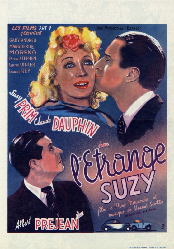 Repro 30x40cm - ETRANGE SUZY (l') - Belge