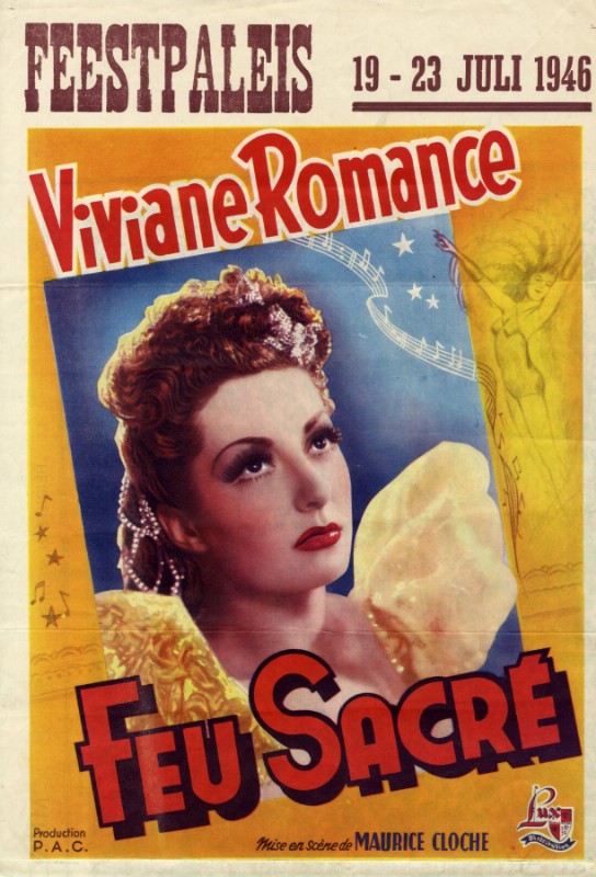 Affiche - FEU SACRE - 30x40cm