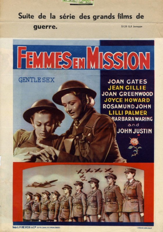 Repro 30x40cm - FEMMES EN MISSION - Belge