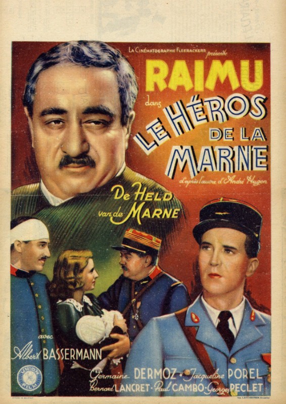 Repro 30x40cm - HEROS DE LA MARNE (le) - Belge