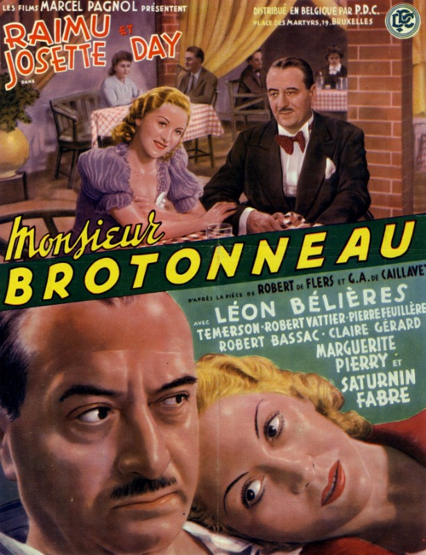 Repro 30x40cm - MONSIEUR BROTONNEAU - Belge