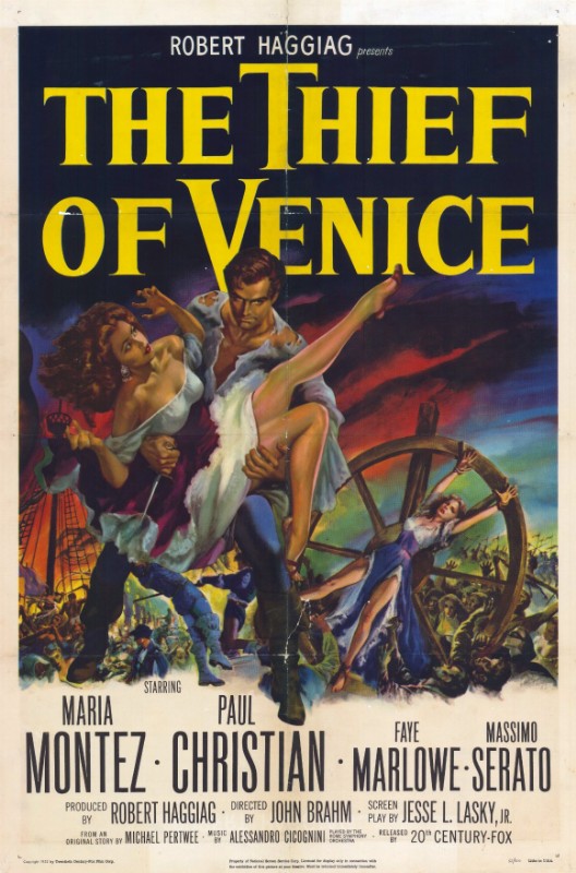 Repro 30x40cm - VOLEUR DE VENISE (le) - U.S.