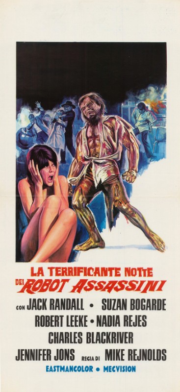 Affiche - LUCHADORAS VS EL ROBOT ASESINO (las) - 33x71cm
