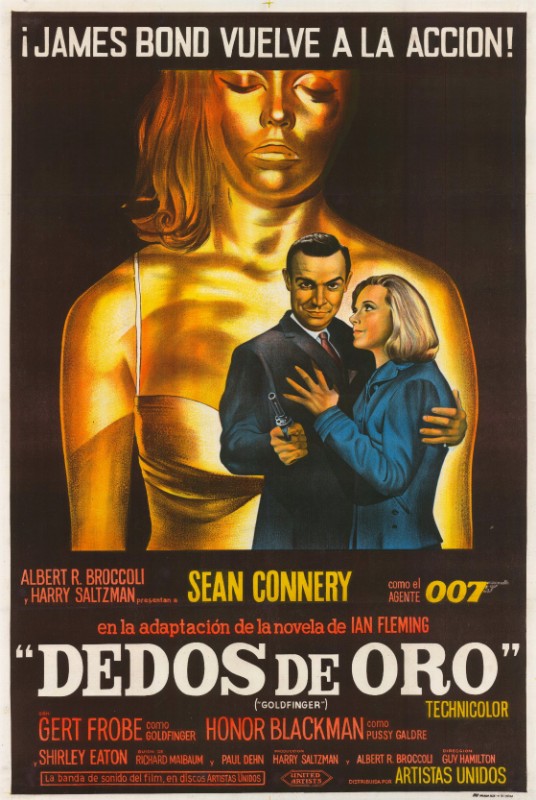 Repro 30x40cm - GOLDFINGER - Argentine