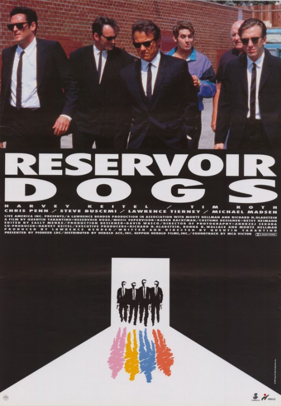 Repro 30x40cm - RESERVOIR DOGS - Japonaise